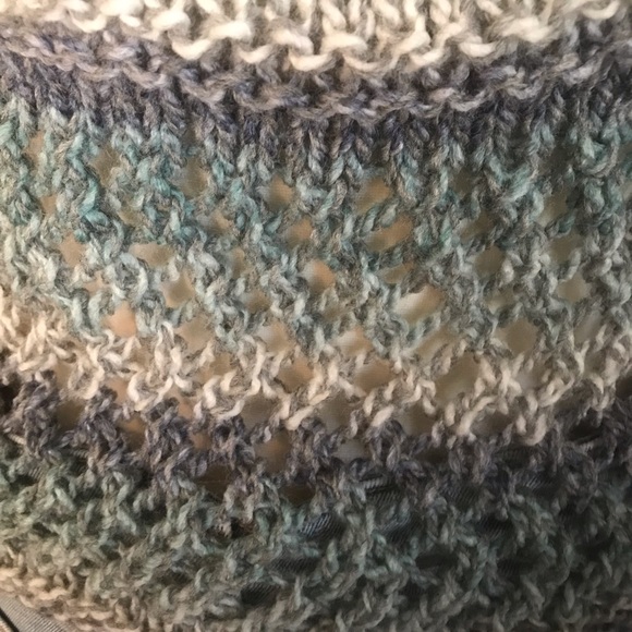 Original Design Hand Knit Sweater Vest or Tank in Subtle Multi Color Str… - Picture 4 of 5